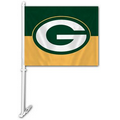 NFL Car Flag w/Bracket: Green Bay Packers